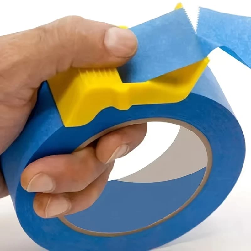 Portable Small and Practical Tape Cutter Painter's Tape Cover Tape Divider Cute Tape Dispenser Painting Accessories Tape