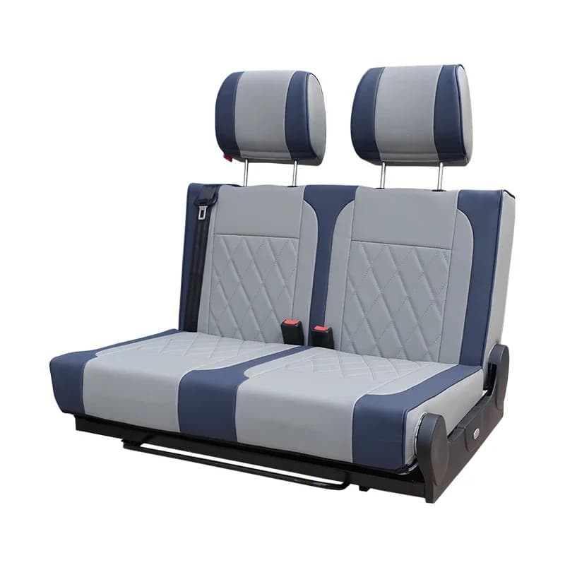 Autoliuma 맞춤 캠핑카 폴딩 캠퍼밴 2인 시트, RV 락앤롤 베드 카시트