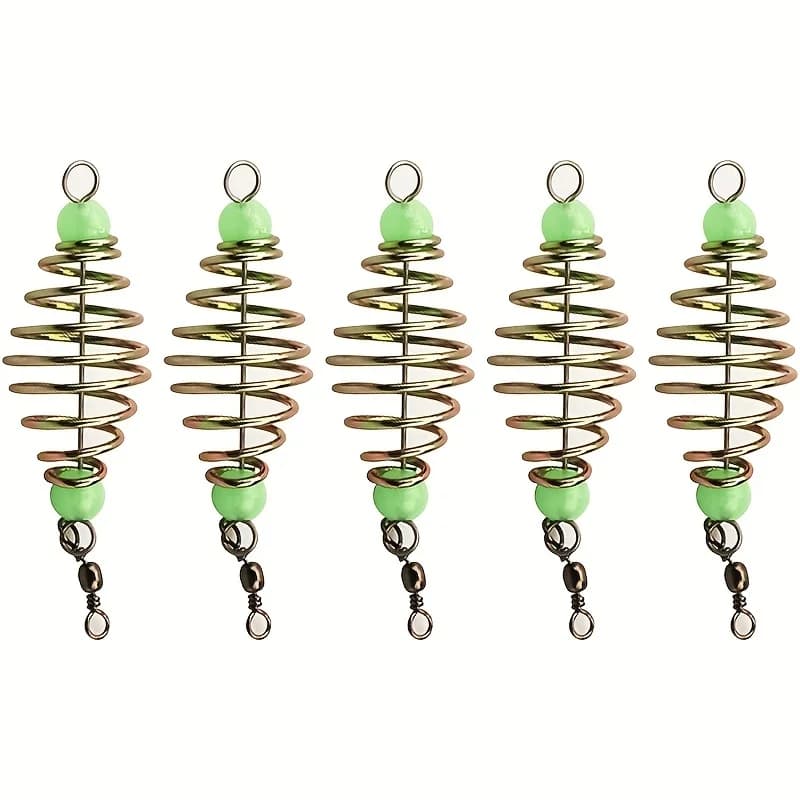 5pcs Magic Carp Bait Trap - Easy Carp Fishing Tackle with Bait Holder and Cage - Perfect for Baiting and Catching Carp