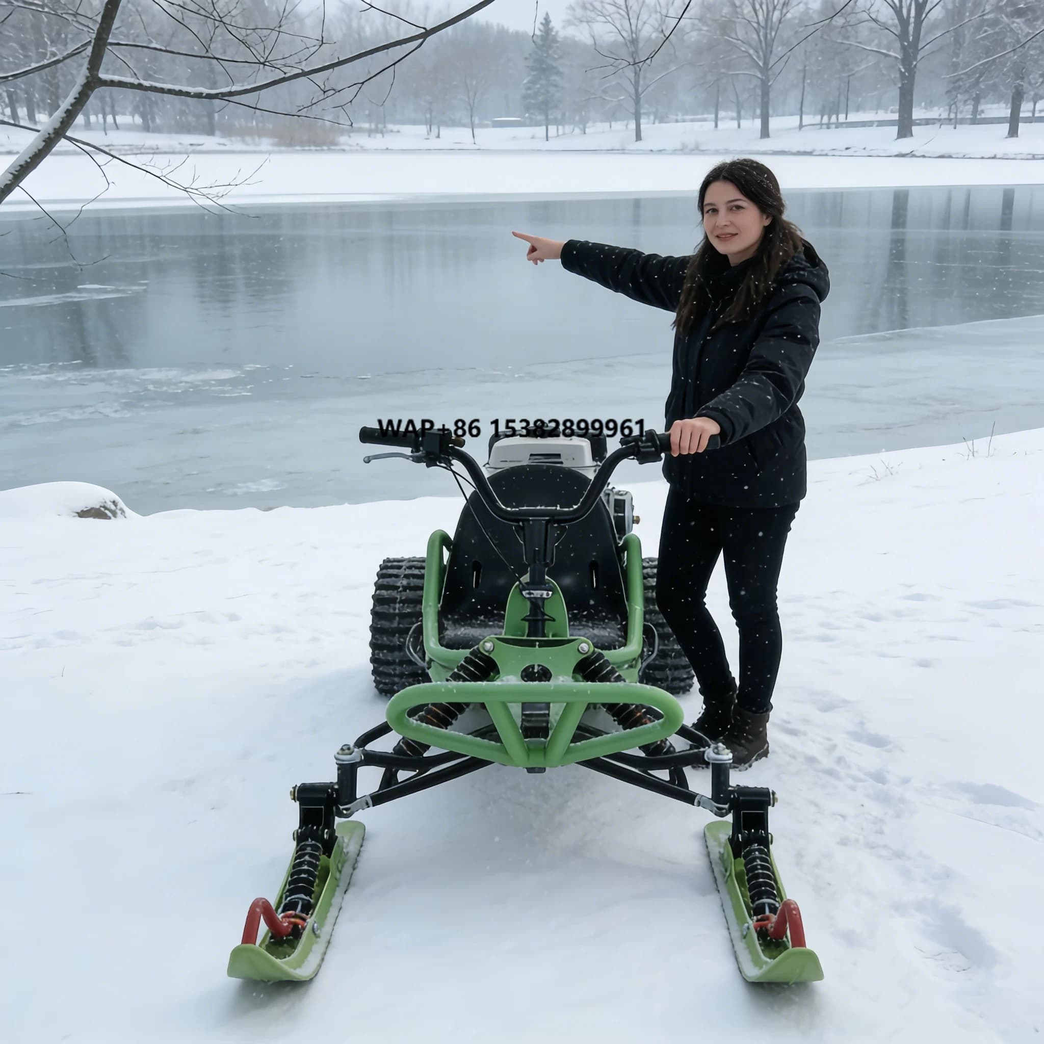 New Product Practical Snowmobile Conversion Kit Snowmobile Lift for Winter Camping Snow Adventures Vehicle Modification