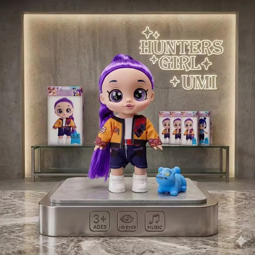 2026 New Anime Kpop 10 Inch 5D Eyes Dolls Five Joints Movable Figure Musical Toys Fast Shipping Birthday Present for Girls Child