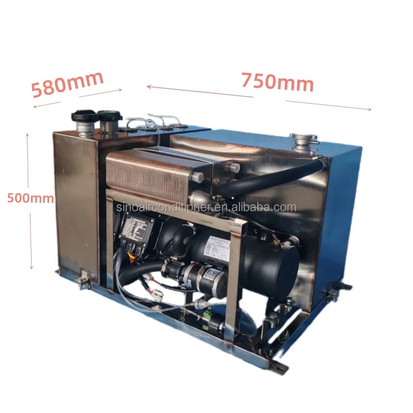 캠핑카 카라반 5KW 12V 24V 디젤 무시동 히터 트루마 콤비
