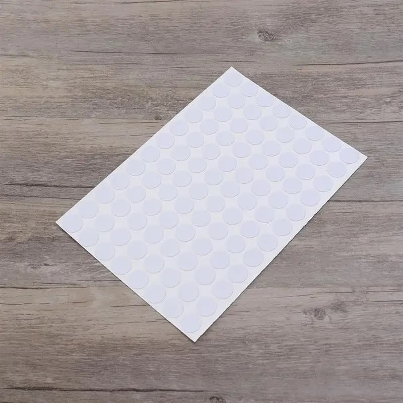 96pcs /sheet Waterproof Screw Hole Covers Non-slip Screw Hole Caps 15mm Decorative Stickers