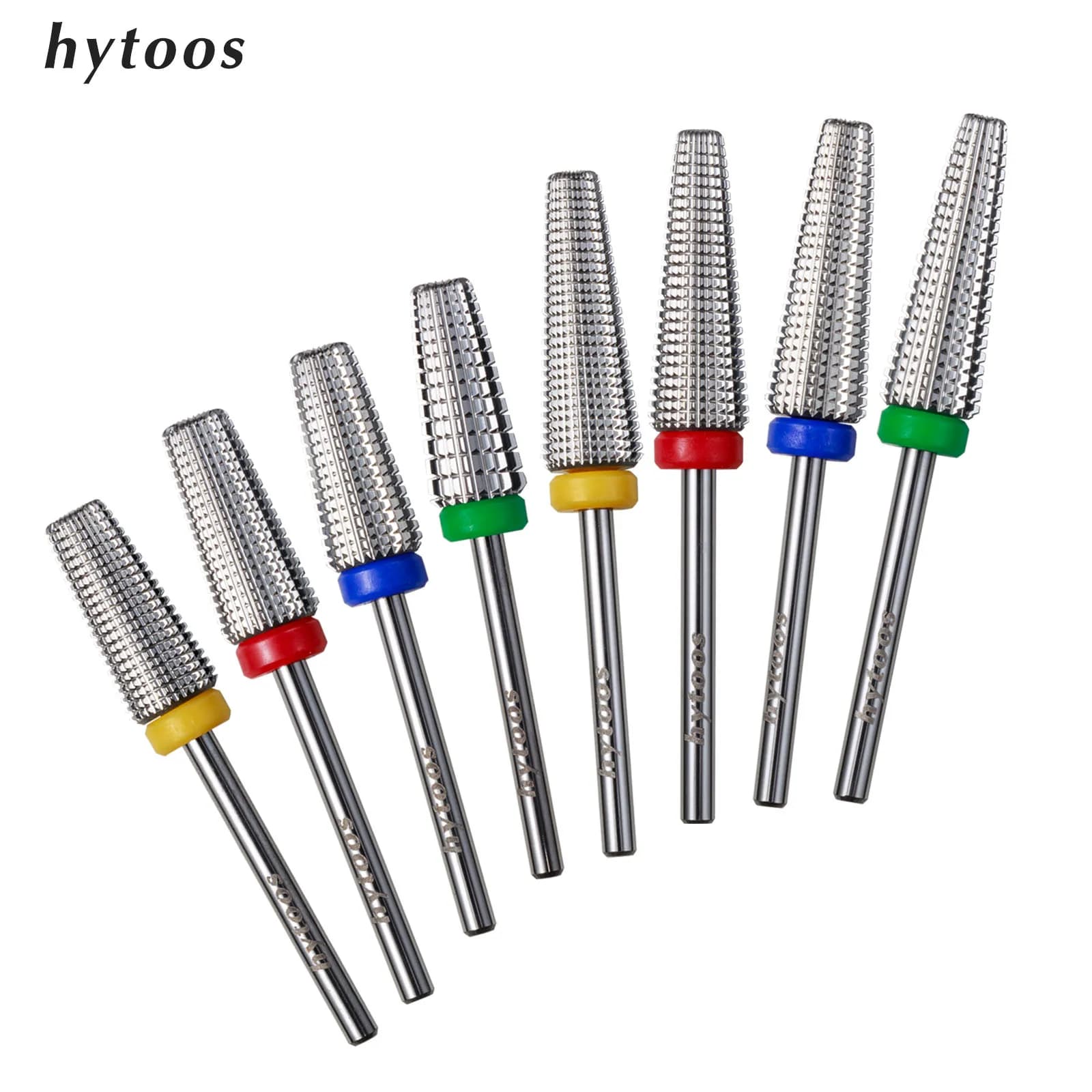 HYTOOS 20mm 5in1 네일 드릴 비트 3/32 카바이드 젤 제거 비트