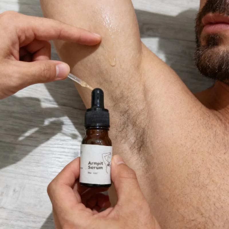 Quickly Shrink Pores Armpit Serum After Shaving Armpit Hair Relieve Discomfort Preventing Odor And Reducing Sweating 5ML
