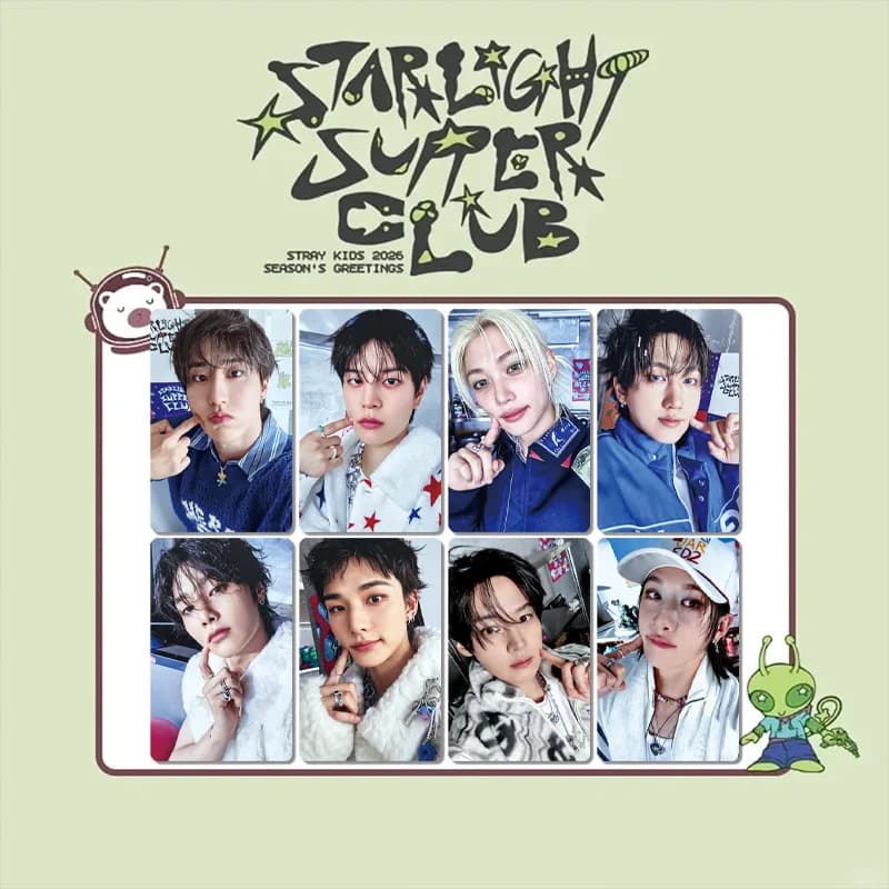 스트레이 키즈 SKZOO 2026 캘린더 황현진 미니카드 랜덤 스페셜