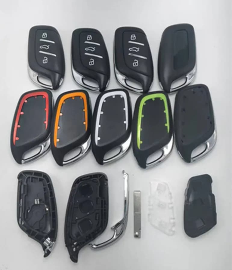 KEYECU 컬러 스마트키 케이스 쉘, MG MG3 MG4 MG5 MG6 ZS HS 3버튼