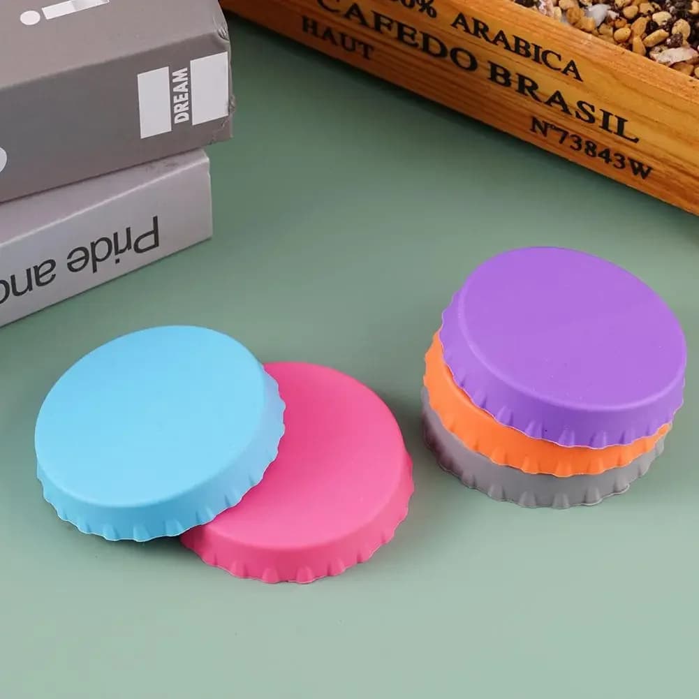 Reusable Beverage Can Covers Beverage Can Lids Soda Leak-proof Lids Bottle Protectors Sealing Can Cap Saver Sealing Silicon X5S3
