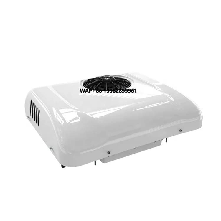 12V 24V 휴대용 트랙터 카라반 차량 루프탑 에어컨