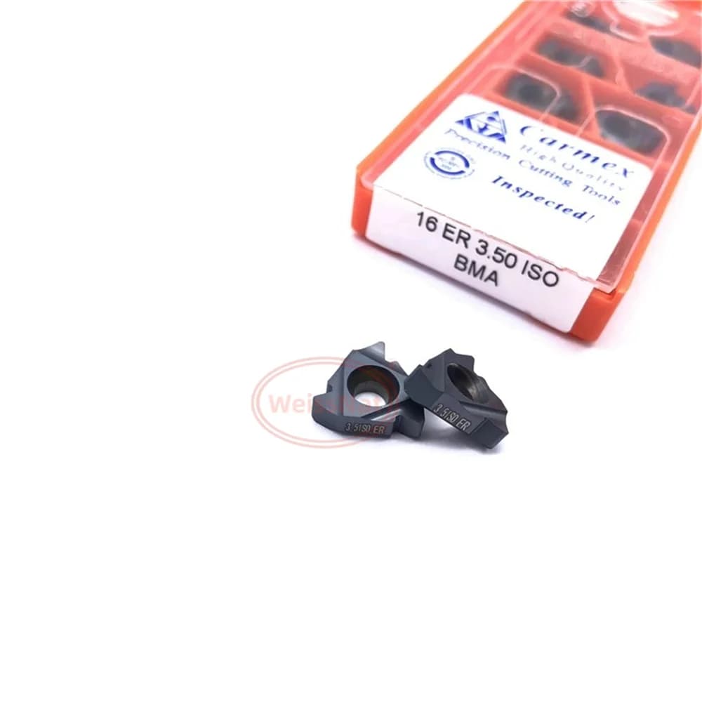 카멕스 16ER 16IR ISO 나사산 인서트 0.5~2.5 스레딩 절삭 공구 16NR