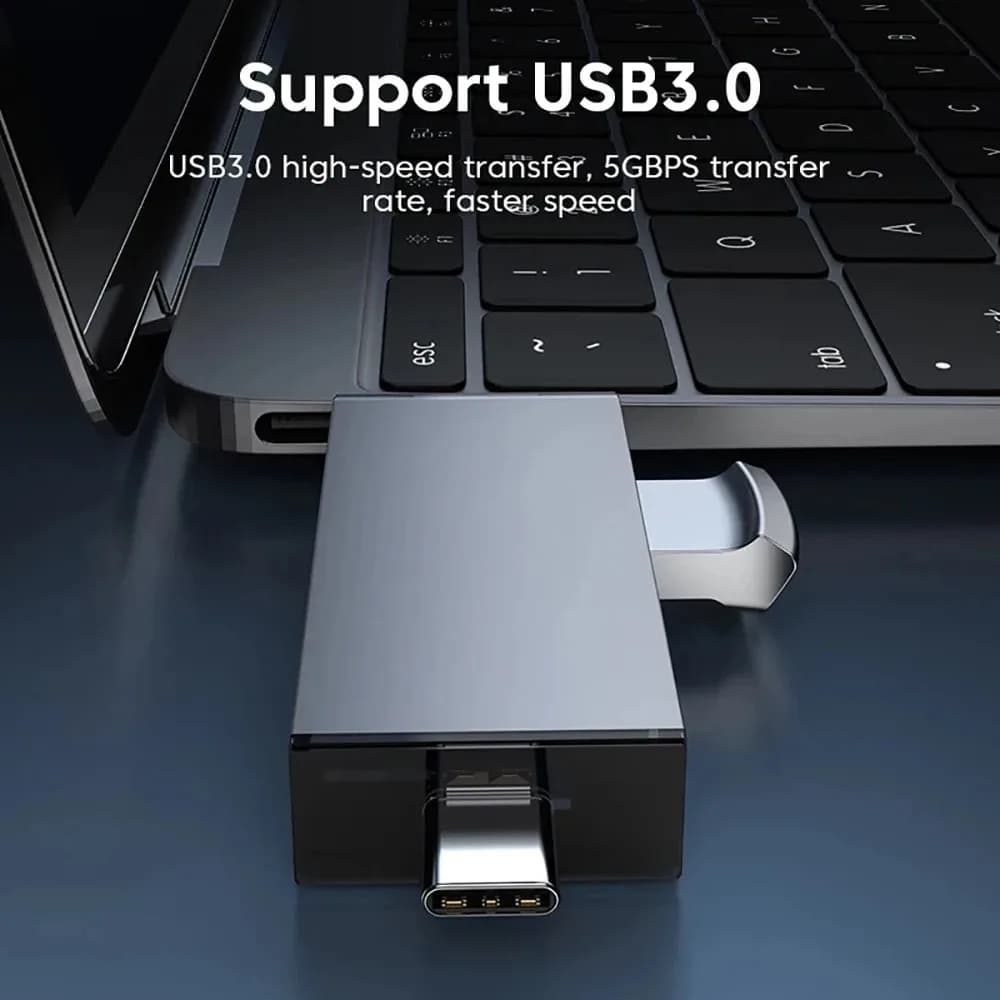 7in1 카드리더기 USB 3.0 Type-C SD TF 메모리 어댑터