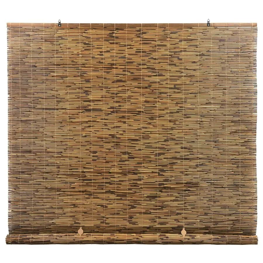 Cord Free Bamboo Shades RollUp Shades for Porch, Patio amp Interior Windows Bamboo Shades for Indoor amp Outdoor Cocoa 60 W x 72