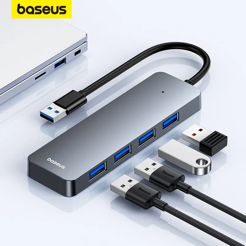 Baseus USB 3.0 4포트 허브 멀티 분배기