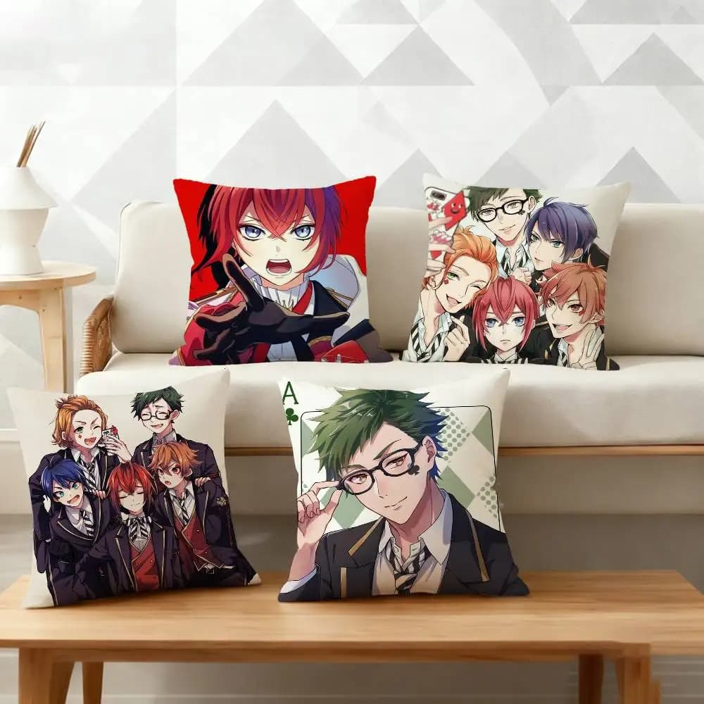 Cute T-Twist Wonderland Pillow Case Cushion Cover Throw Pillow Case For Car Sofa