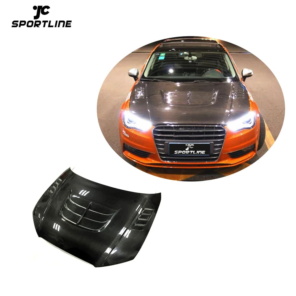 카본 A3 RS3 통풍구 엔진 후드 아우디 A3 8V S3 세단 2013-2016
