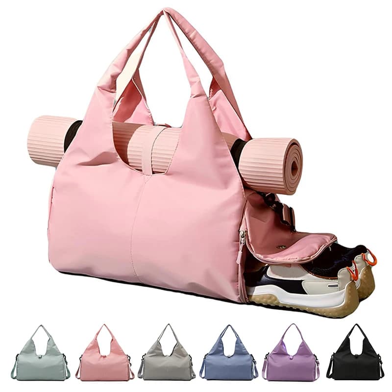 요가 매트 가방 체육관 피트니스 핸드백 여성용 남성용 훈련 Sac De Sport 여행 Gymtas 나일론 야외 스포츠 Tas Sporttas