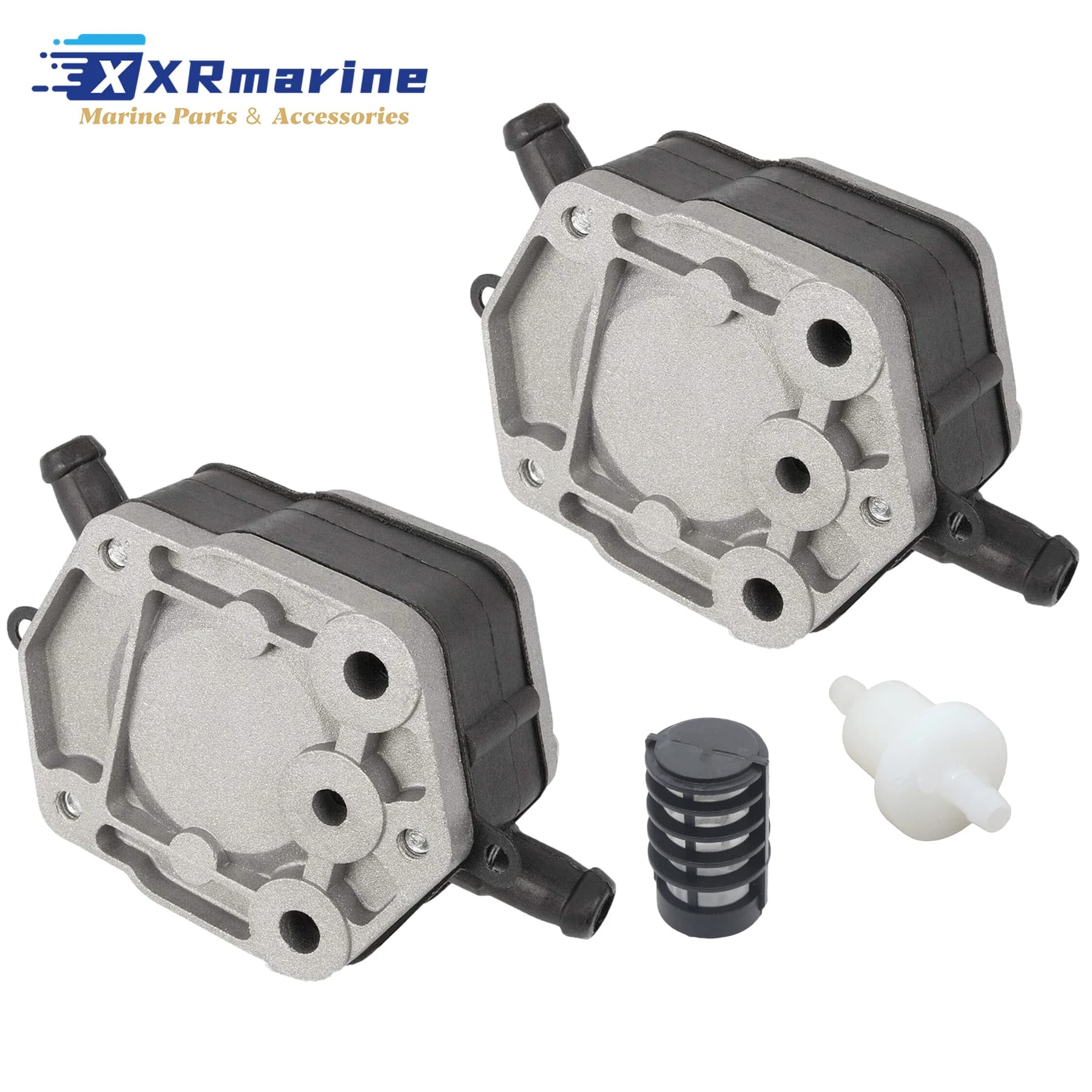 6E5-24410-00 Fuel Pump W/ Fuel Filters Fits for Yamaha 100A 115B 115C130B 150F D150H 175D 200F 200G 225D Outboard Motors
