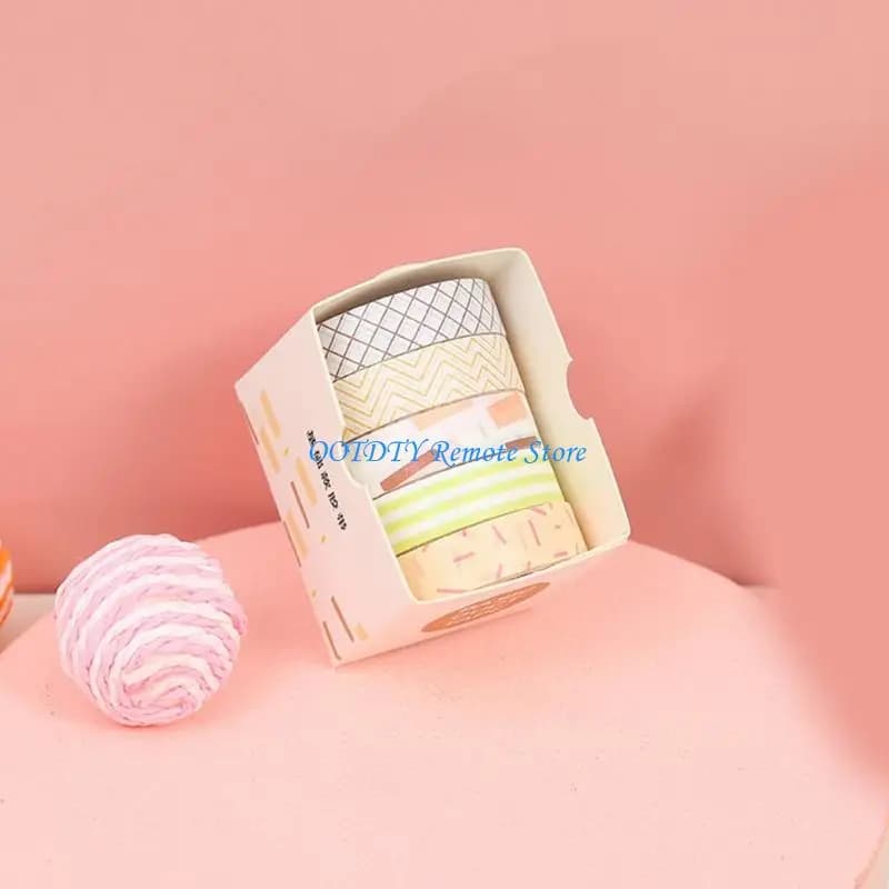 DXAB 스크랩북 마스킹 테이프 다이어리 꾸미기 10mm×2m