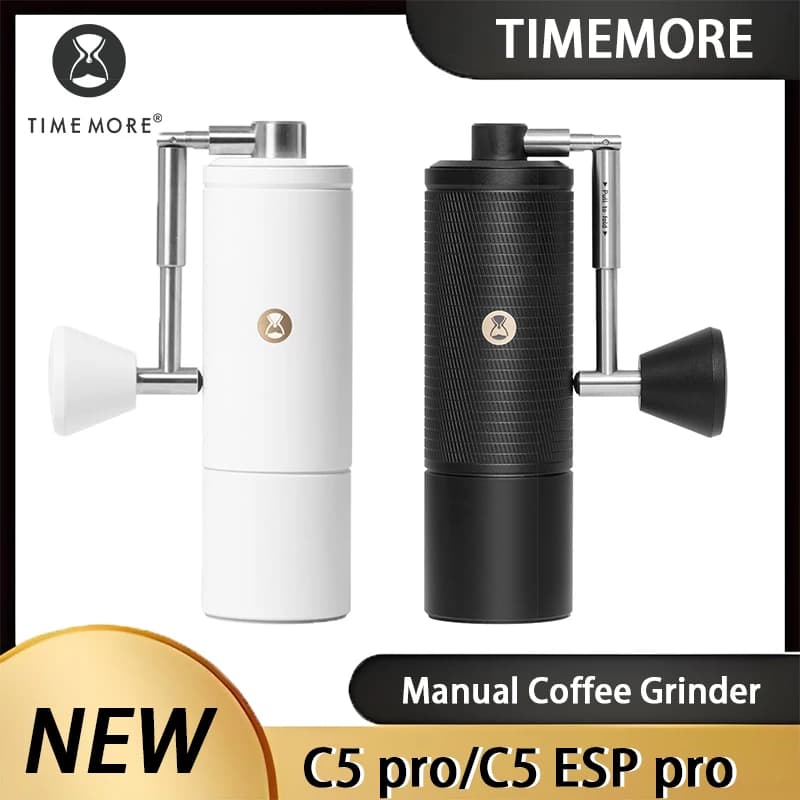 TIMEMORE C5 PRO C5 ESP PRO 휴대용 수동 그라인더 여행 케이스 포함