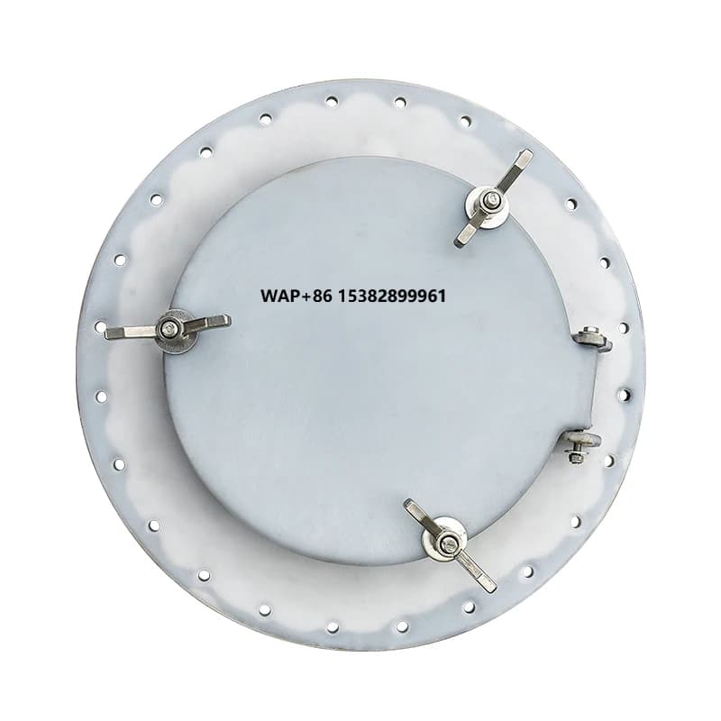 Steel Lined Plastic Manhole Cover for People to Enter and Exit the tank Body