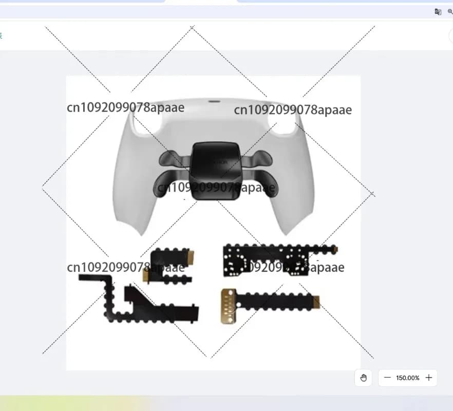 PS5 컨트롤러 백버튼 패들 부착 액세서리 래피드 파이어
