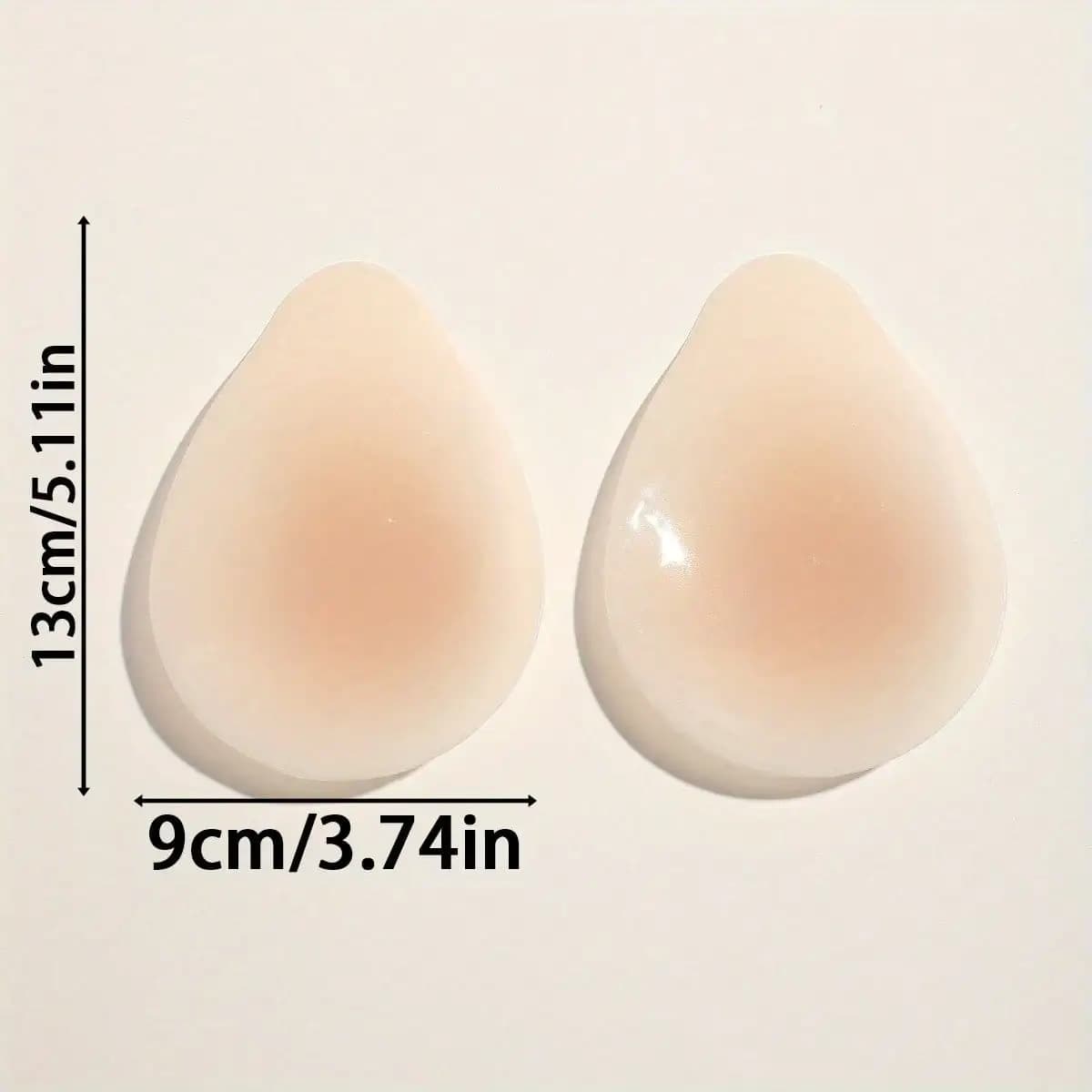 1 Pair Seamless Self-Adhesive Anti-Friction Washable Nipple Covers, Suitable for Swimwear, Clothing Coverage
