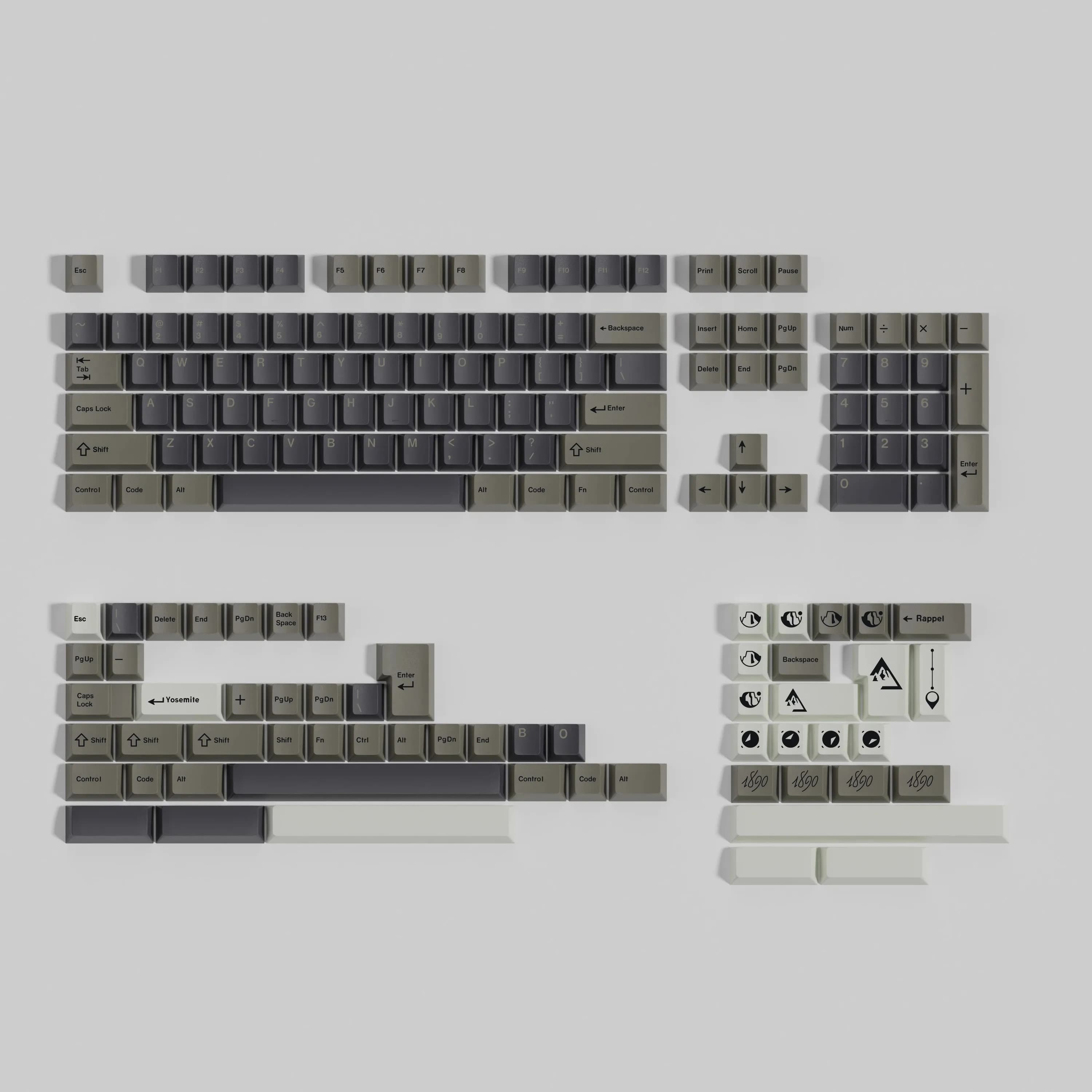복각 GMK 볼더 PBT 키캡 세트 체리 프로파일