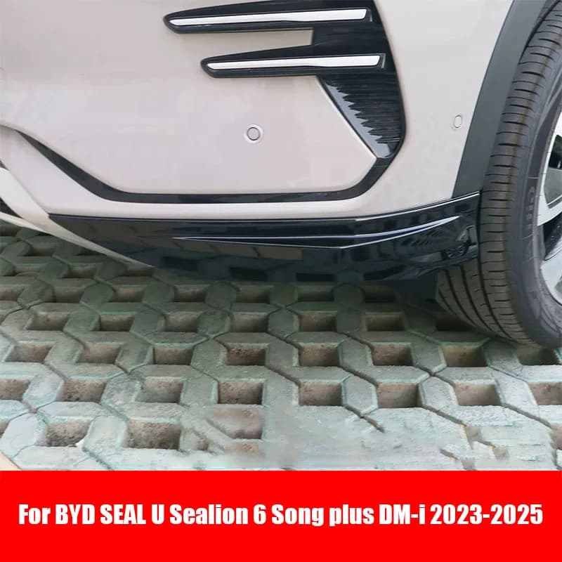 For BYD SEAL U Sealion 6 Song plus DM-i 2023 2024 2025 Car front bumper protection angle exterior modification parts