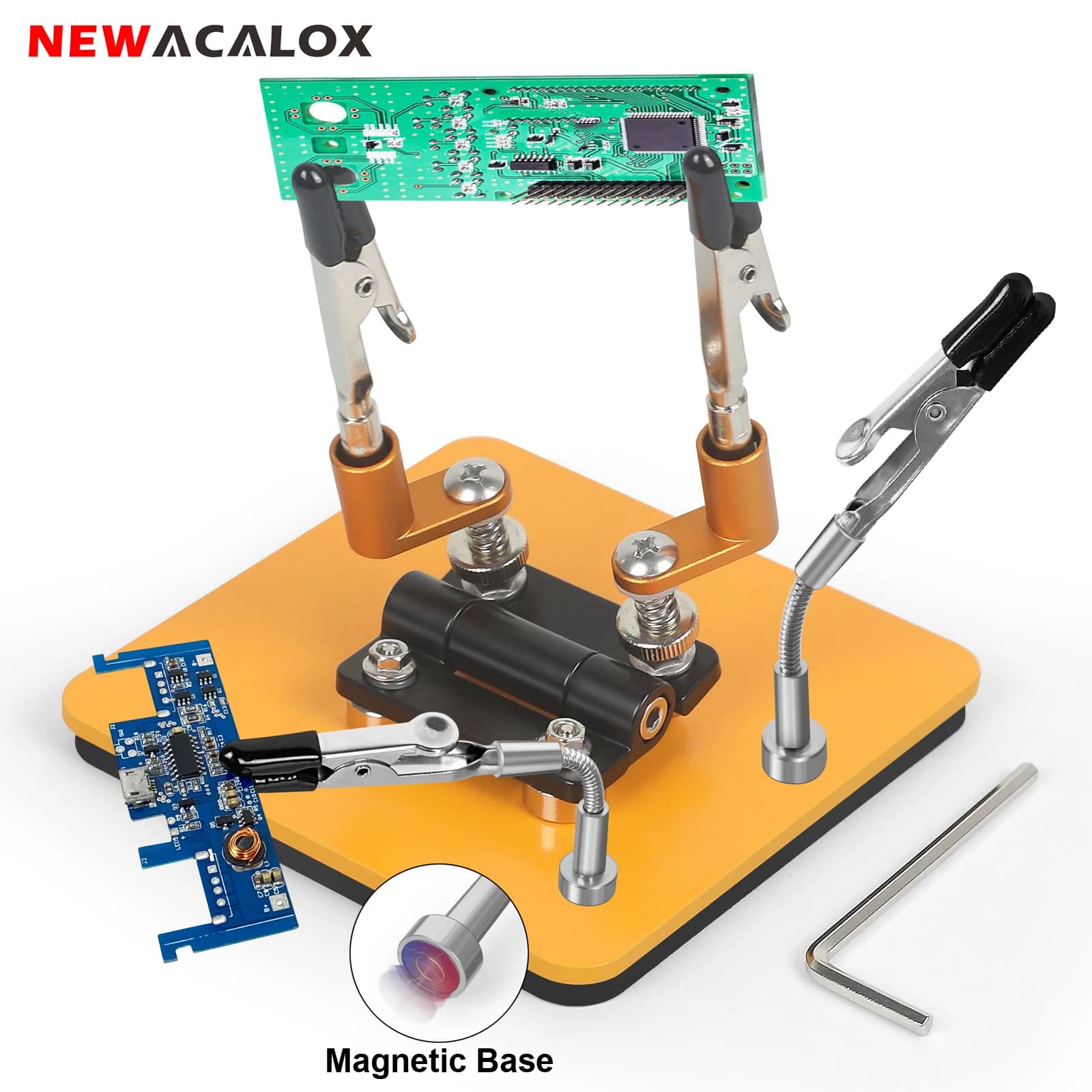 헬핑핸드 납땜 보조 도구 PCB 홀더 자석 플렉시블 암