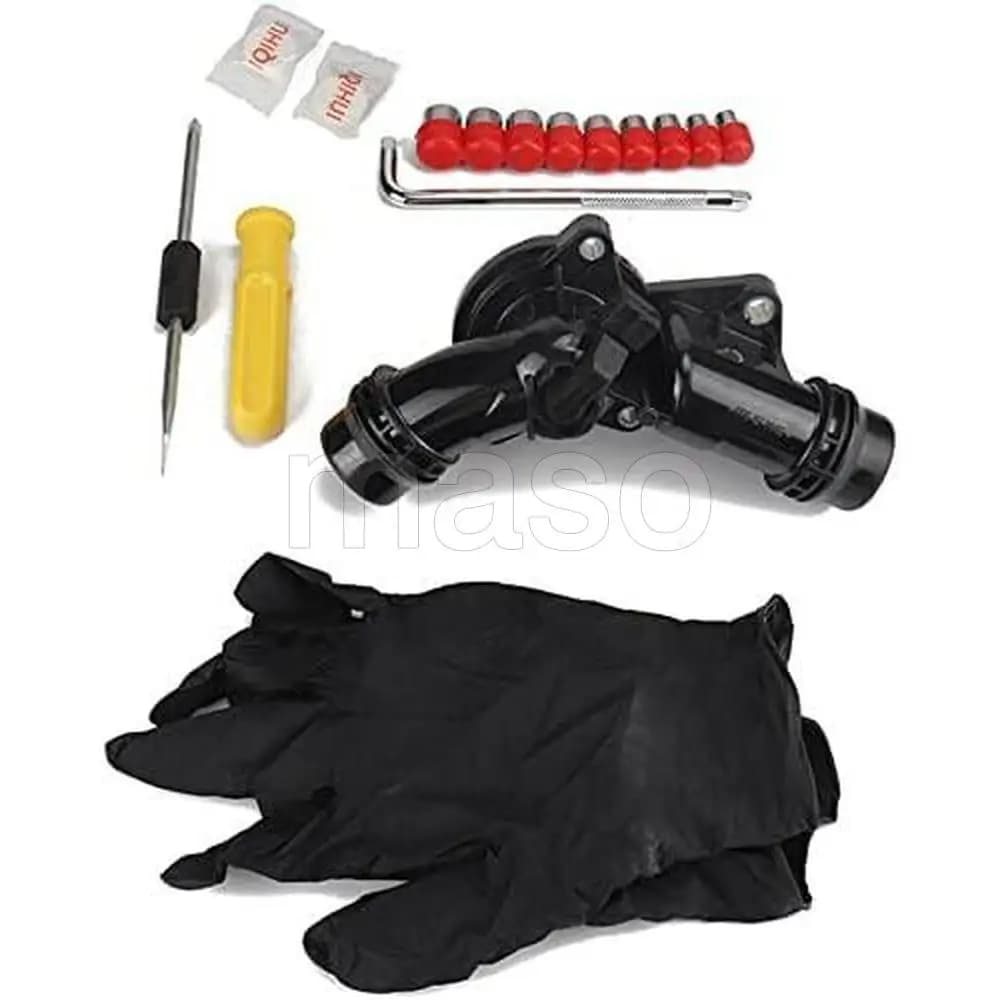 For BMW E46 318 320 323 325 328 330  Thermostat with Housing Assembly 11531437040 Thermostat with Housing Assembly