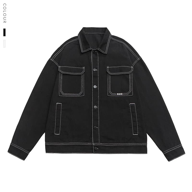 남성 빅사이즈 데님 자켓 스트릿 오버사이즈 청자켓 4XL 5XL