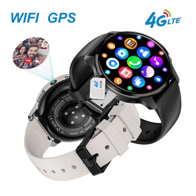 APPLLP 2 4G 안드로이드 스마트워치 GPS NFC 1.43인치 AMOLED
