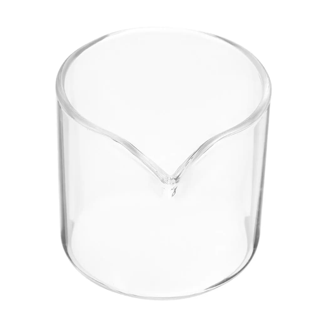 Glass Milk Jug Simple Design Easy to Clean Multi Purpose Container for Coffee Tea Dessert Shop Home Kitchen Use Milk Jar