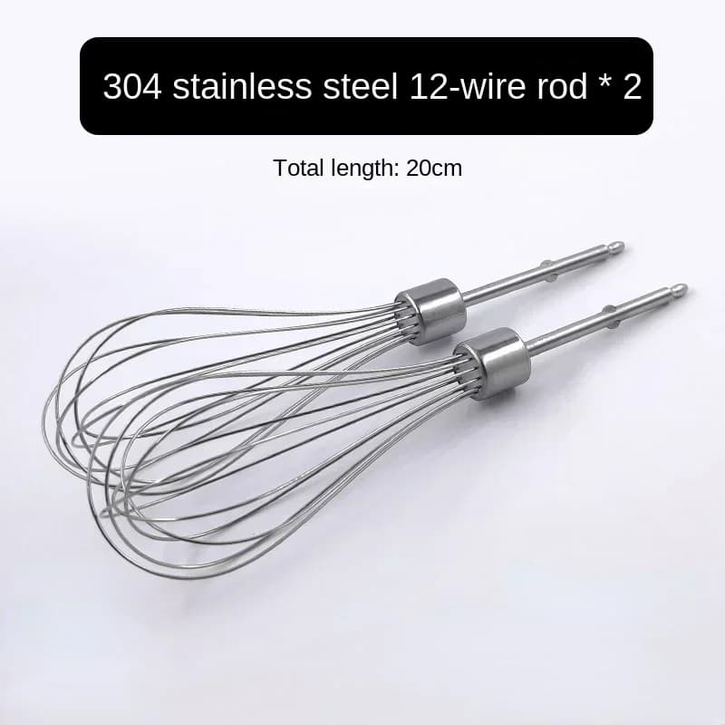 필립스 HR3700 HR3705 전동 거품기 스테인리스 휘퍼 2개