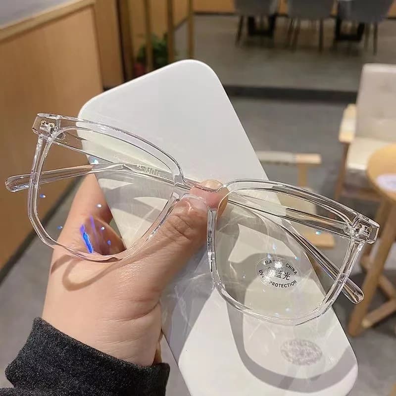 여성용 블루라이트 차단 안경 레트로 무도수 안경테