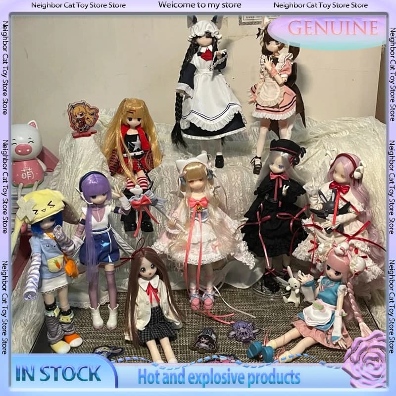 변신 일렉트릭 스트리트 BJD 블라인드 박스 액션피규어 6종