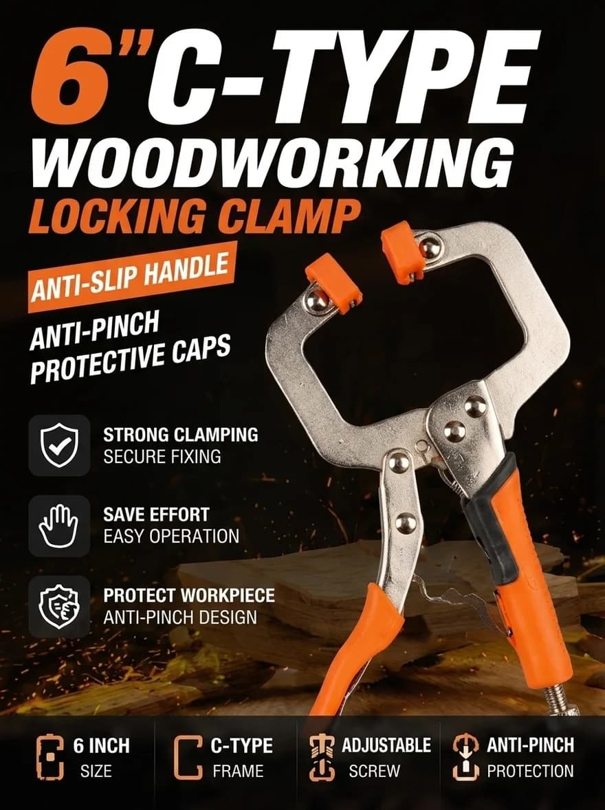 A sturdy, effort-saving carpenter’s vise that makes clamping and securing work easier