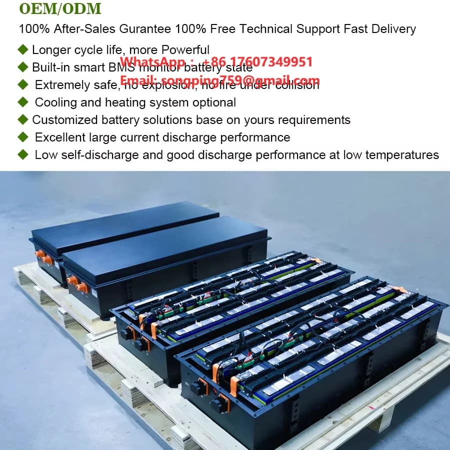 CTS 96V 200Ah LiFePO4 Marine Battery Pack Manufacturer for Electric Boat Propulsion System OEM Solution