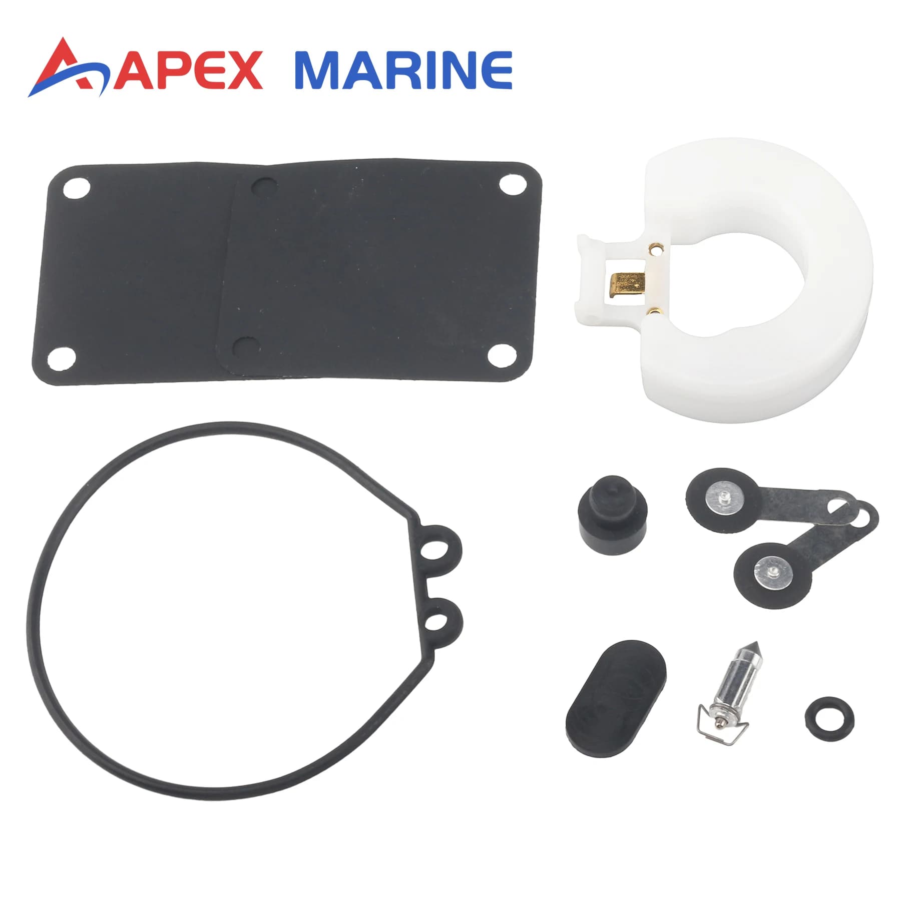 11502M Boat Engine Carburetor Rebuild Kit Fits for Mercury Mariner Outboard 2-Stroke 6 8 HP Replacement Parts Sierra 18-7765