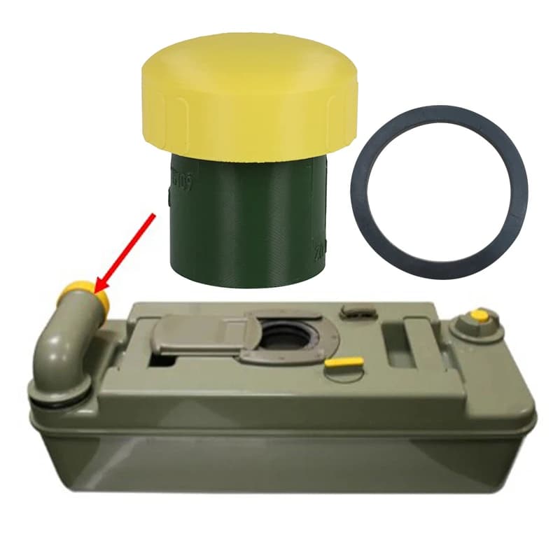 For Thetford C2 C3 C4 C200 Cassette Toilet Measuring Cup Dump Cap 2581078 Camper Caravan Motorhome Parts