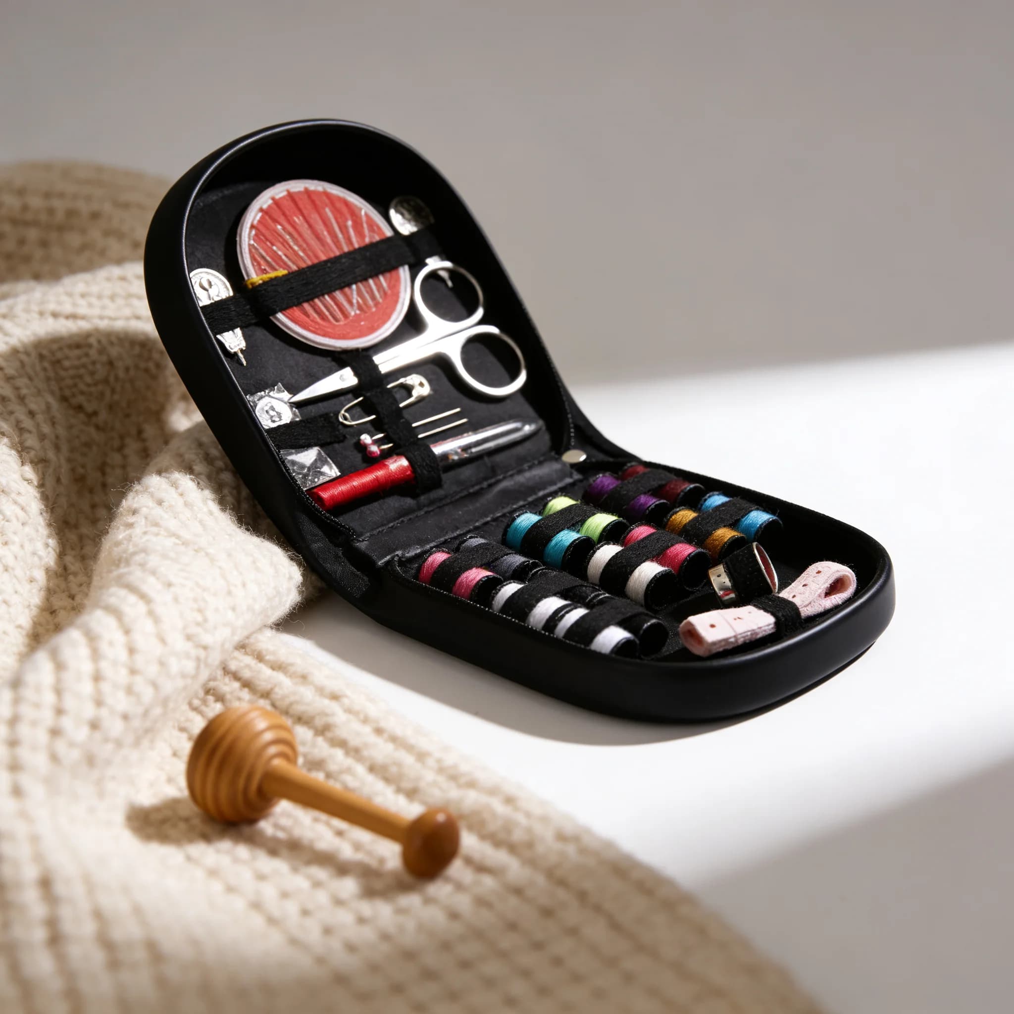 Emergency Sewing Repair Kit Lightweight Full Set Home Travel Camping Sturdy For Daily Users