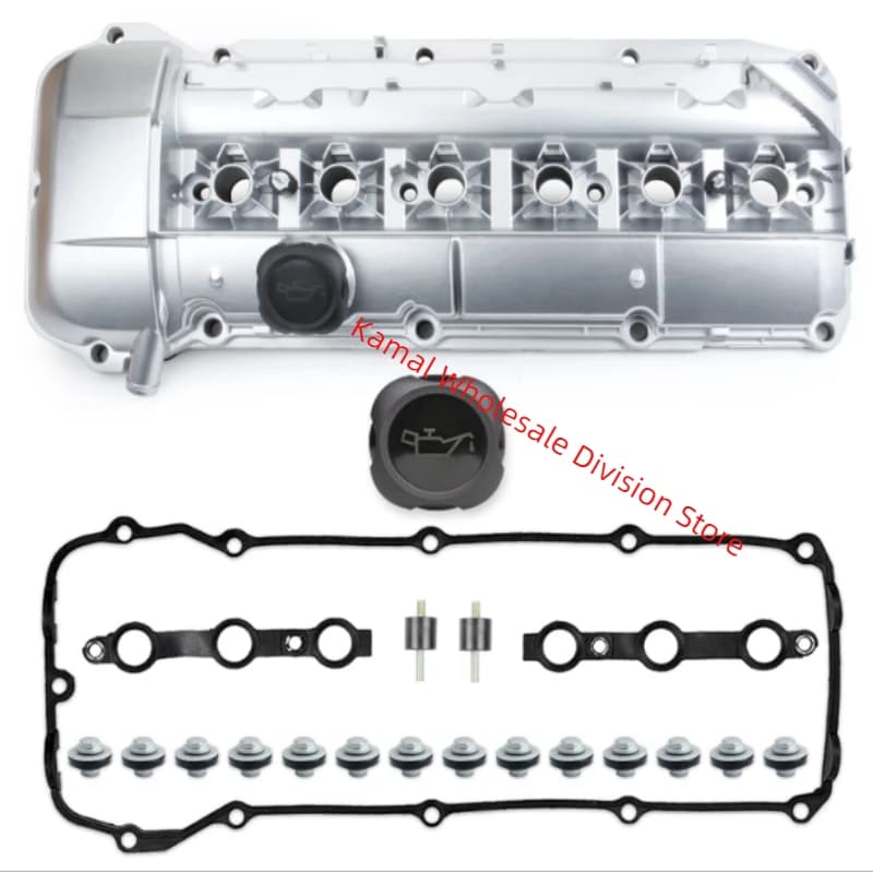 BMW E46 E39 E60 X3 X5 Z4 알루미늄 밸브커버 키트 오일캡 포함