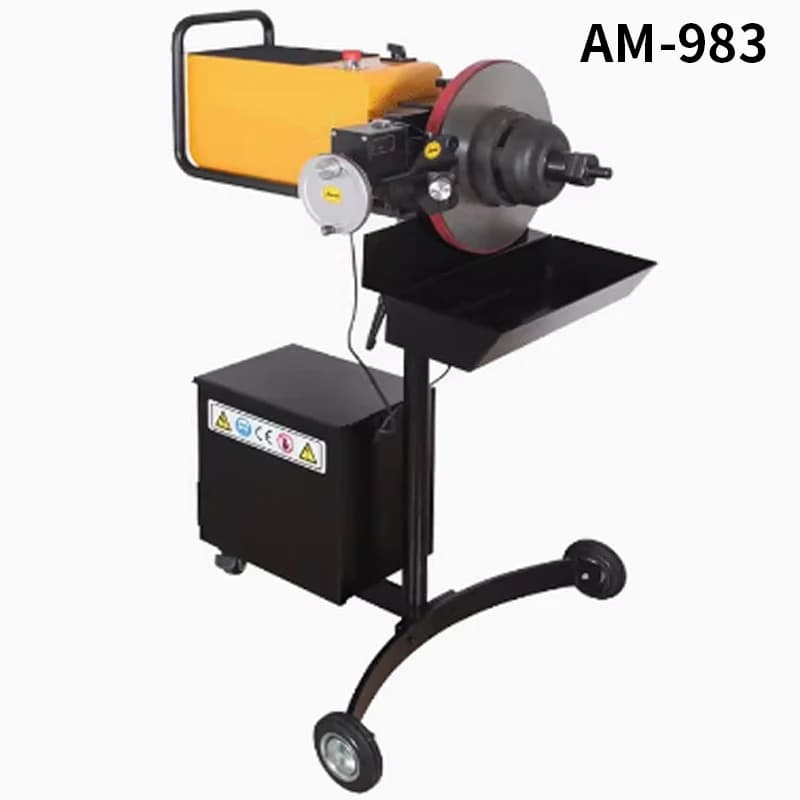 AM-983 브레이크 디스크 수리기 AM-552 연삭기 무단변속 연마