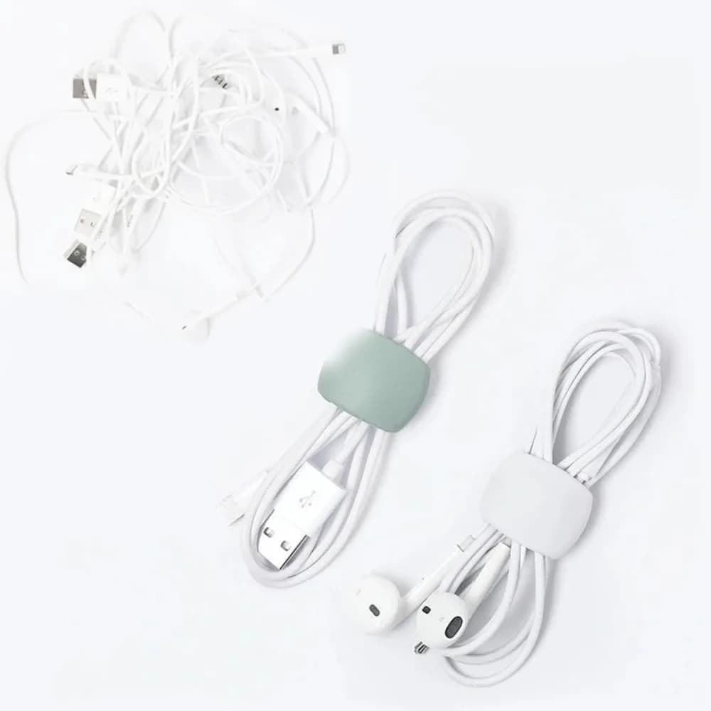 케이블 와인더 케이블 정리 클립 마우스 와이어 헤드폰 홀더 USB 충전기 홀더 책상 정리함 와이어 코드 보호기
