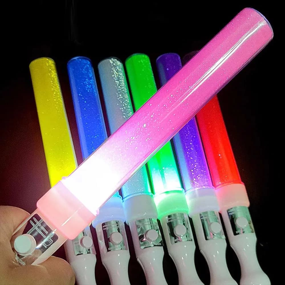 3W 15색 LED 라이트스틱 재사용 응원봉 콘서트 야광 파티 용품