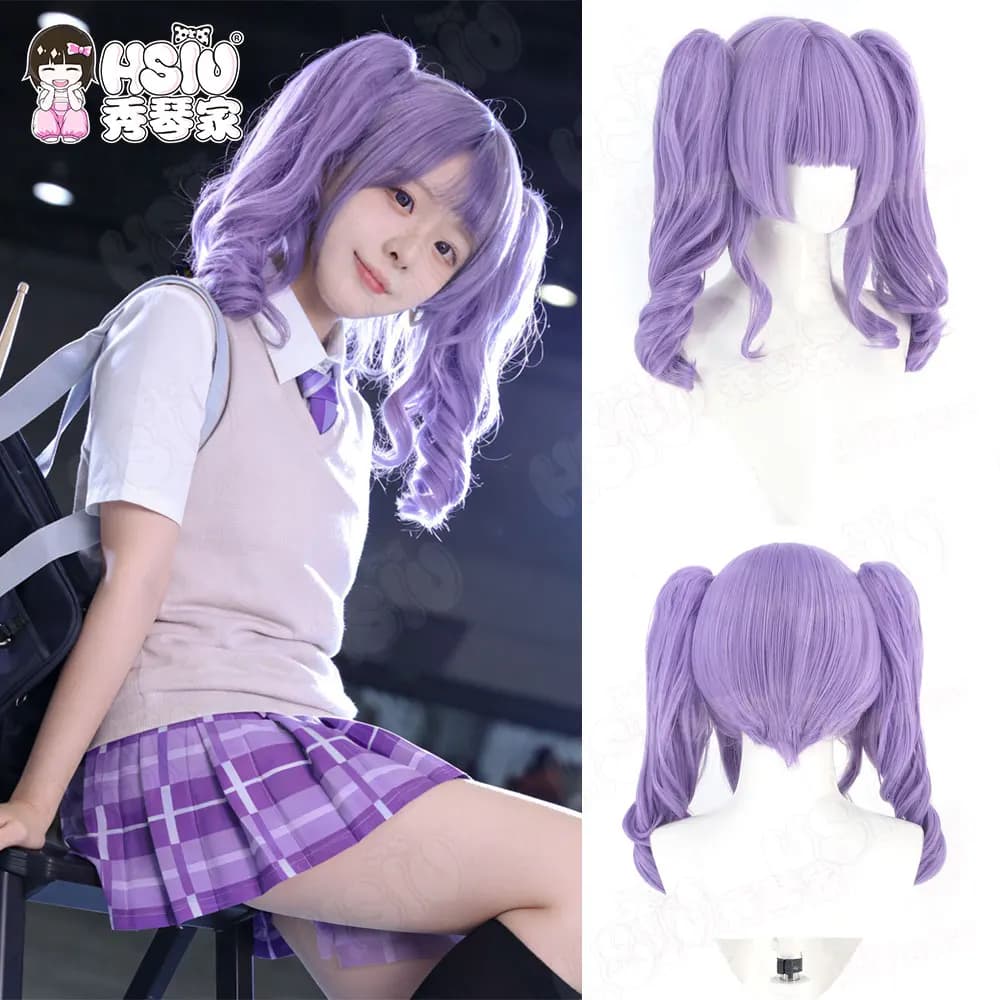 뱅드림 로젤리아 우다가와 아코 코스프레 가발 45cm (HSIU)