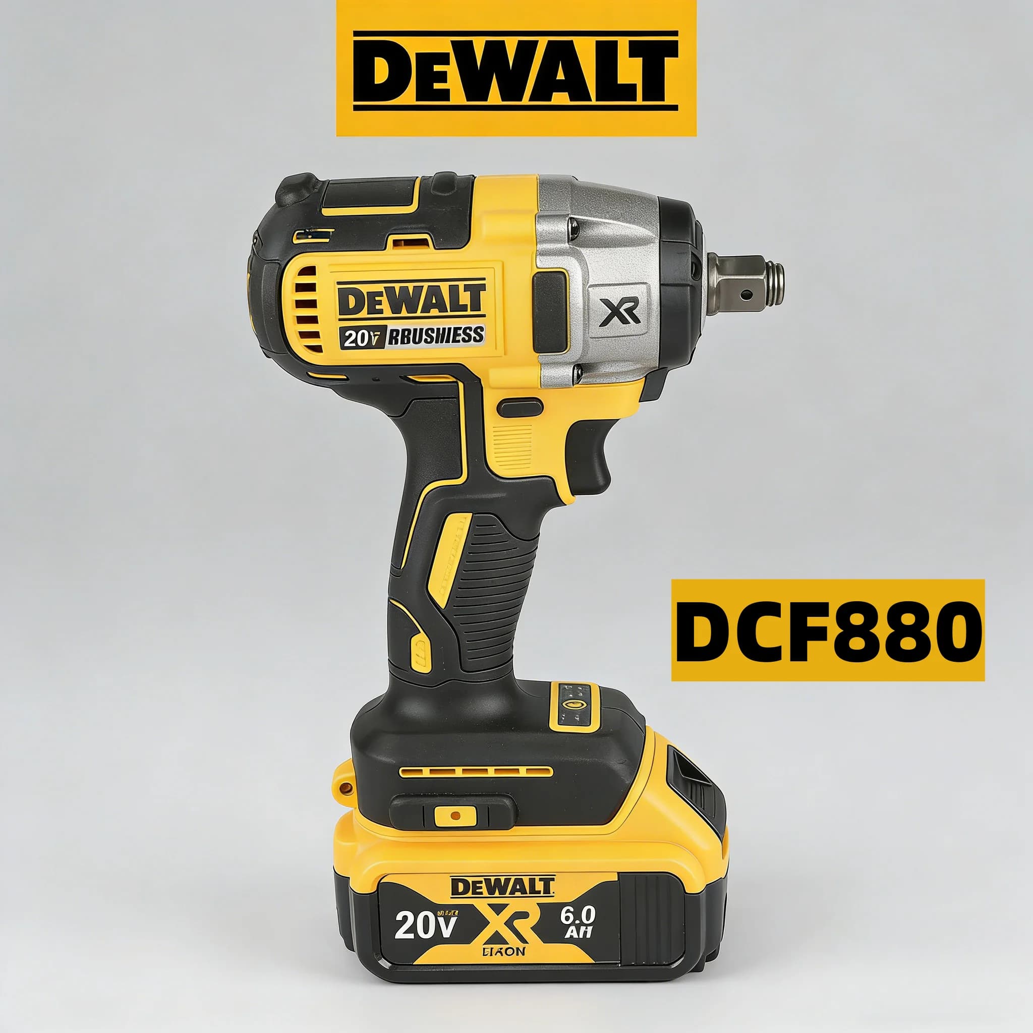 Dewalt DCF880 205N. M 20V Battery Multifunctional Portable Wireless Impact Power Tool Brushless Electric Wrench