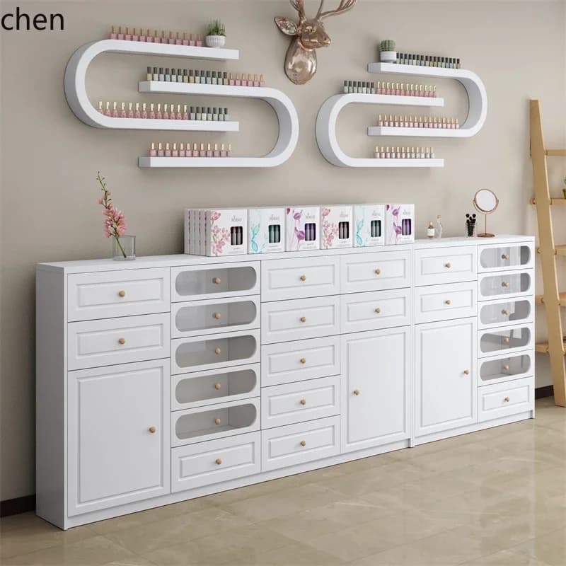 W5.19 Display Floor Cabinet Storage Cabinet Wall Cabinet Vintage Home Decor