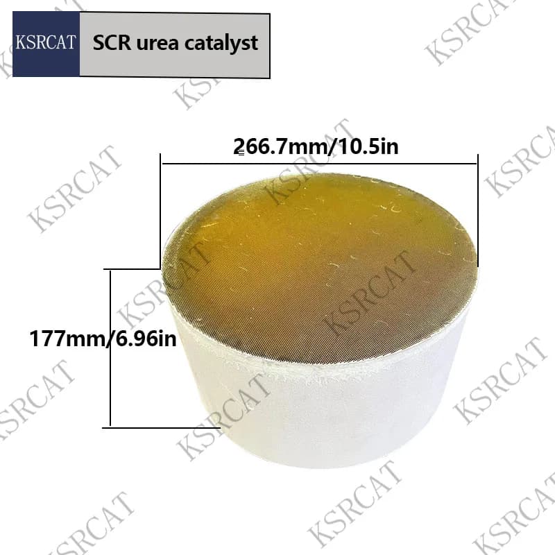 디젤 촉매 정화기 유로5 SCR 요소 266.7x177mm 자동차 촉매 컨버터