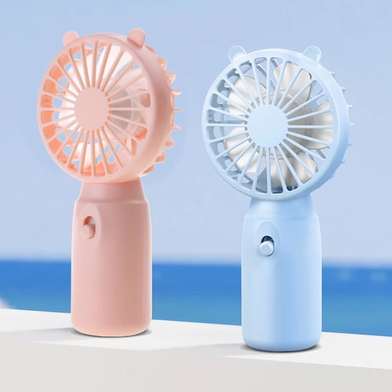 휴대용 선풍기 포켓 핸디 미니 AA건전지 손풍기 경량 에어쿨러